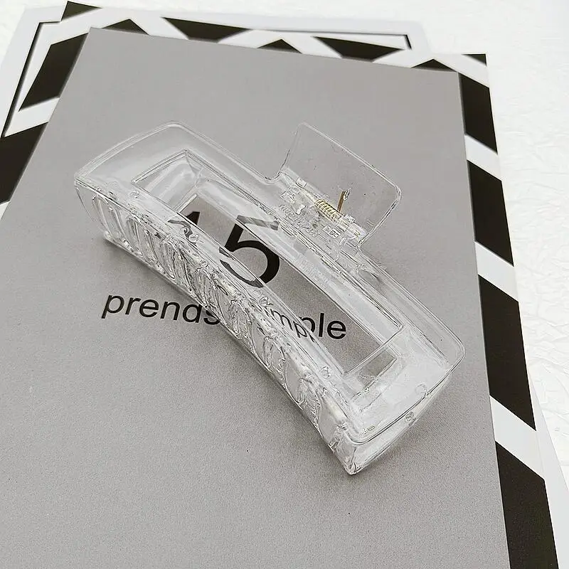 Oversized Jelly Color Hair Clip for Women - Image 8