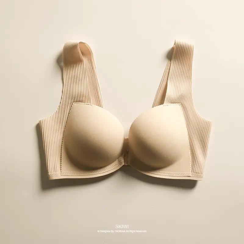 Small Chest Push-Up Seamless Underwear Women's Wireless Back Bra Collection - Image 7