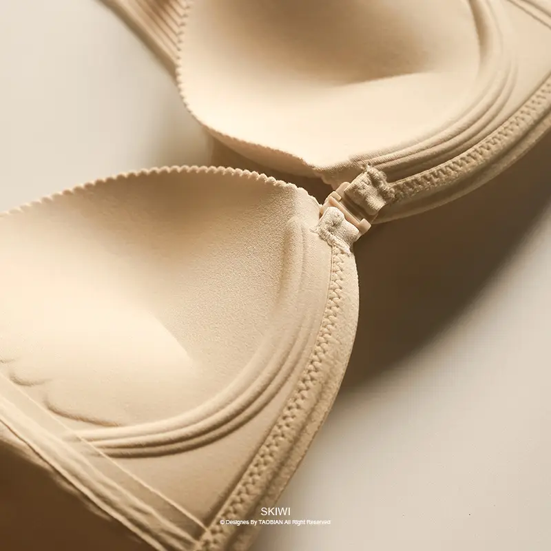 Small Chest Push-Up Seamless Underwear Women's Wireless Back Bra Collection - Image 8