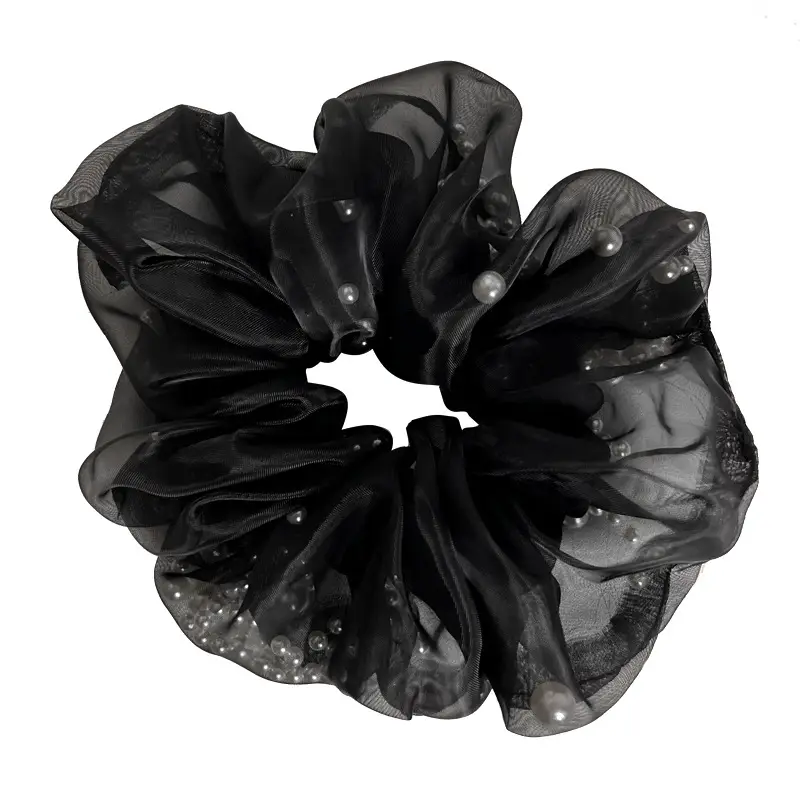 High-Grade Pearl Hair Rope with Elegant Pearl Accents - Image 6