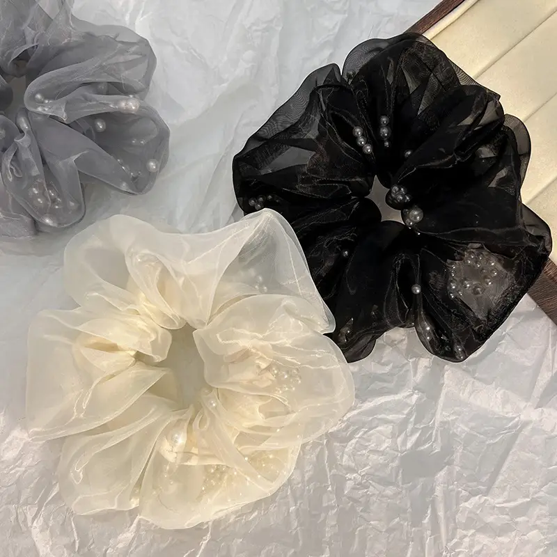 High-Grade Pearl Hair Rope with Elegant Pearl Accents — feature 5