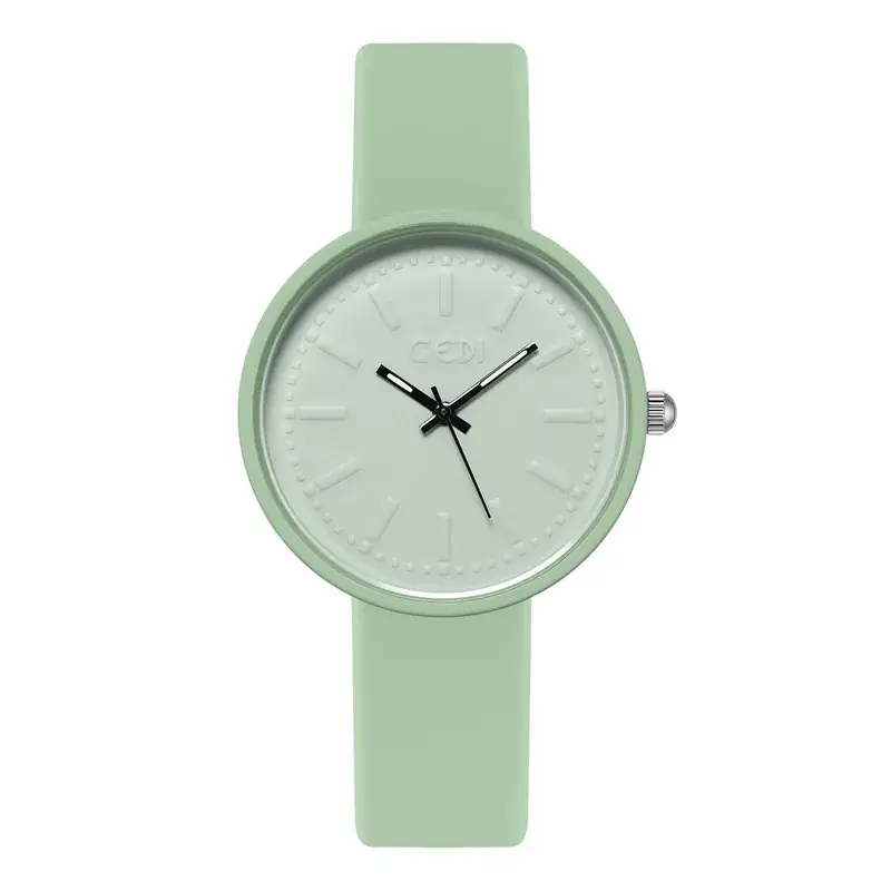 Green Student Watch for Women Waterproof Quartz - Image 3