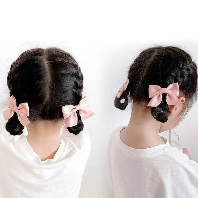 Blue Bow Hairpin for Girls Baby Side Clip — feature 11