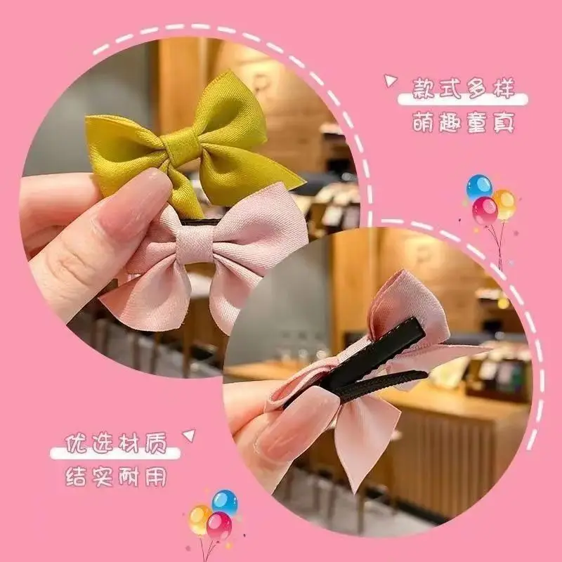 Blue Bow Hairpin for Girls Baby Side Clip — feature 3