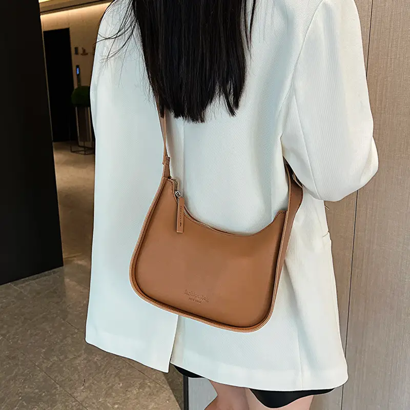 Women Brown Crossbody Bag 2023 Spring Small