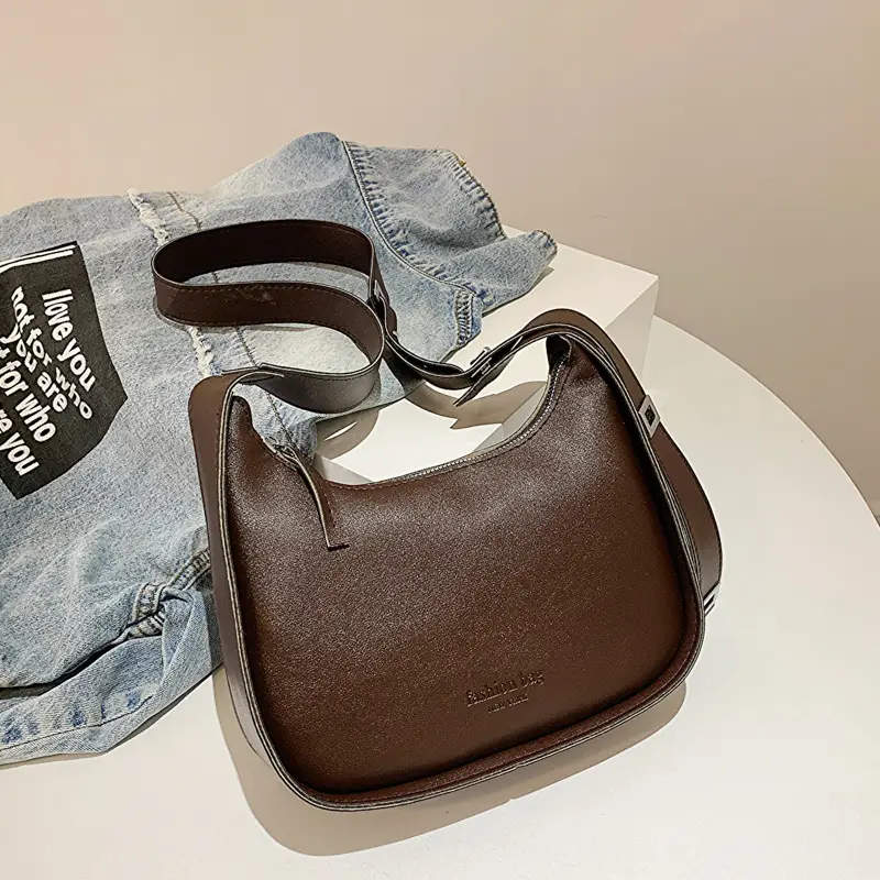 Women Brown Crossbody Bag 2023 Spring Small
