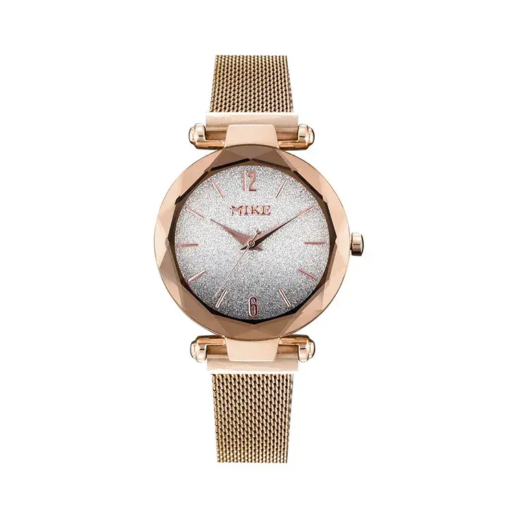 Women's Rose Gold Mesh Watch with Quartz Movement - Image 2