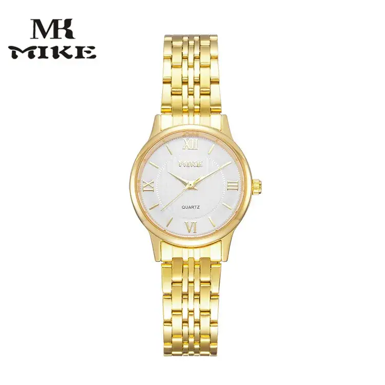 Gold Roman Dial Couple Watch for Men