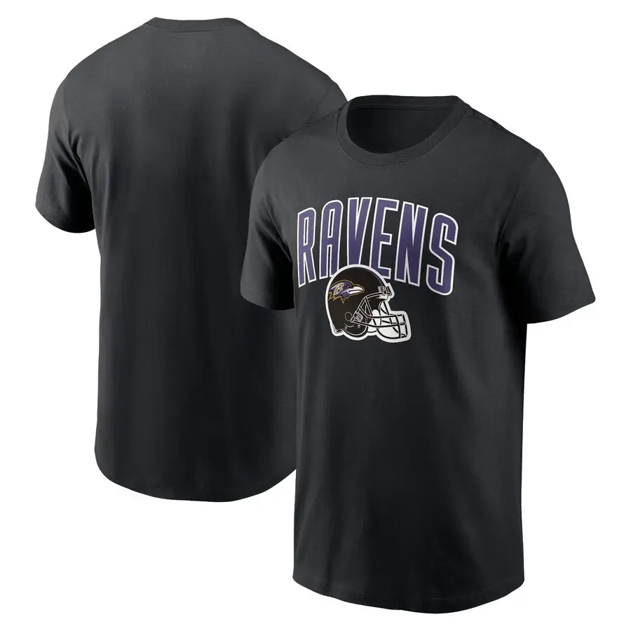 Nfl Rugby Jets T-Shirt Black Large