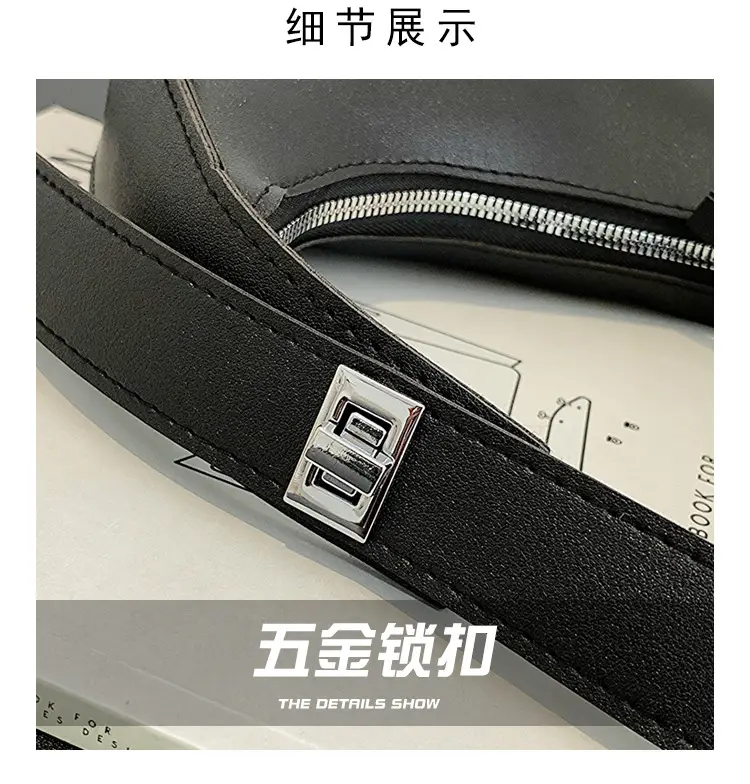 Retro White Shoulder Bag Women 2023 New Korean Style — feature 2