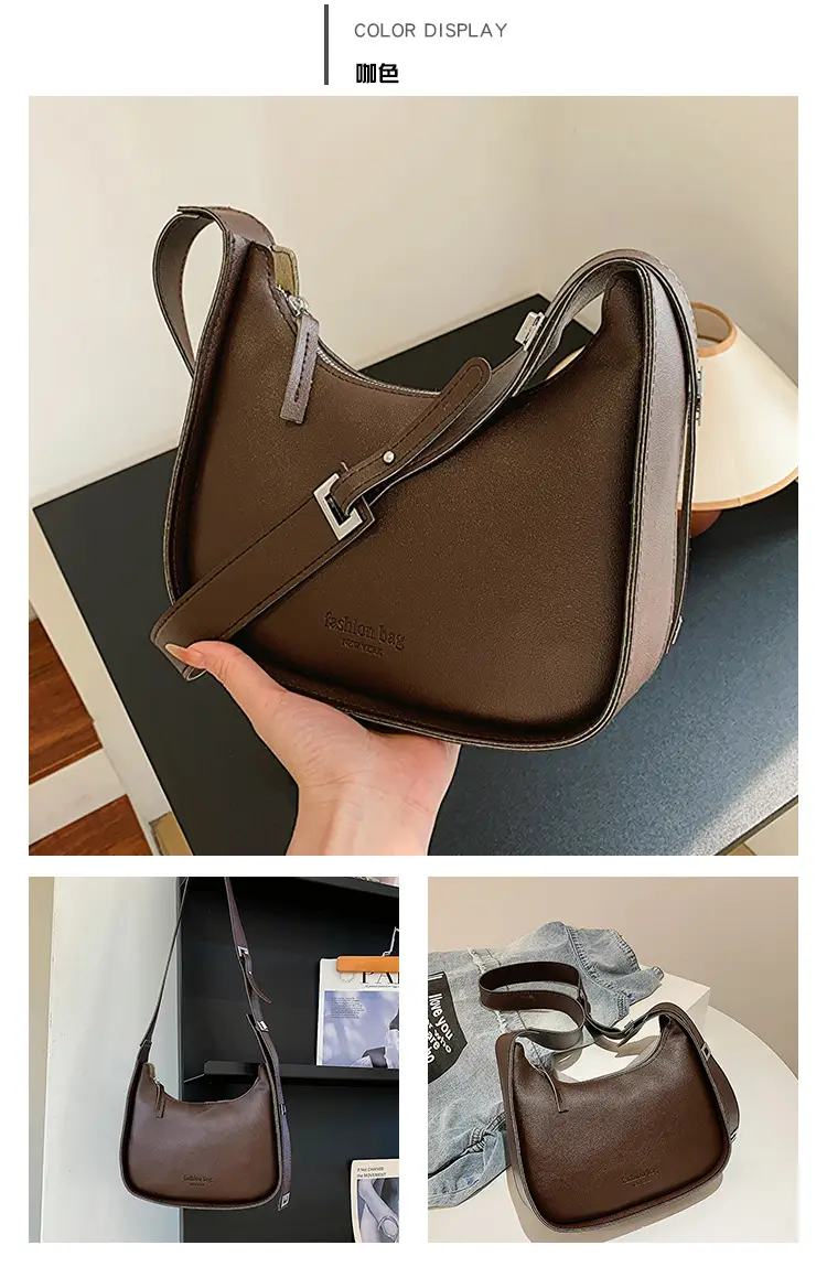 Retro White Shoulder Bag Women 2023 New Korean Style — feature 26