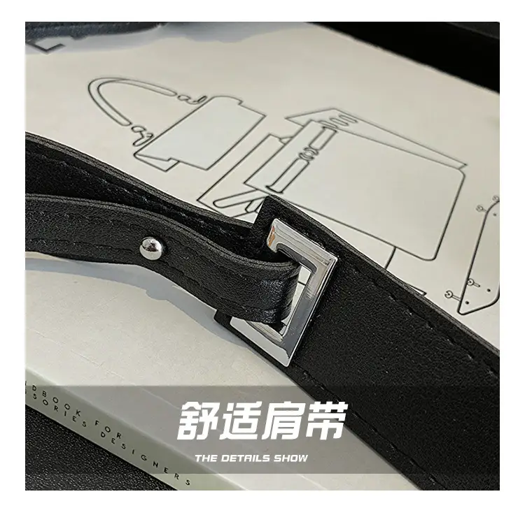 Retro White Shoulder Bag Women 2023 New Korean Style — feature 5