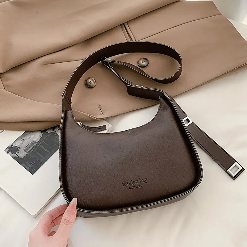 Retro White Shoulder Bag Women 2023 New Korean Style