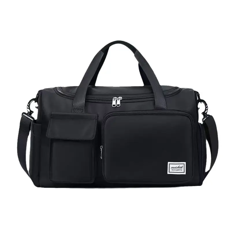 Black Oxford Cloth Large Storage Bag for Travel & Daily Use