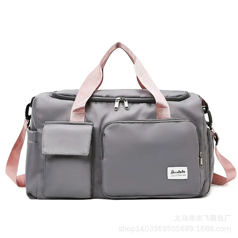 Black Oxford Cloth Large Storage Bag for Travel & Daily Use