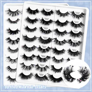 False Eyelashes 2 Pairs Colorful Natural Imitation — feature 2