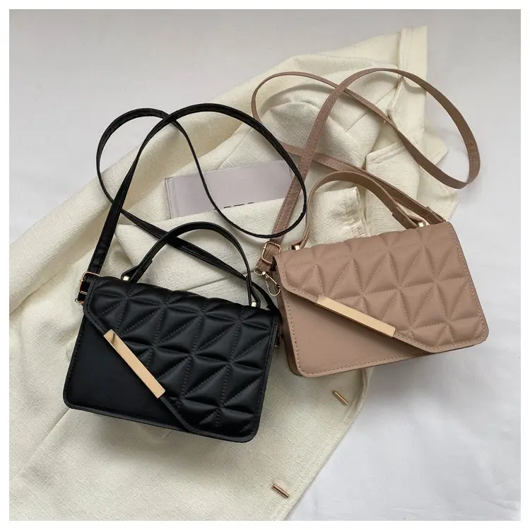 Beige Quilted Shoulder Messenger Bag 2023 — feature 25