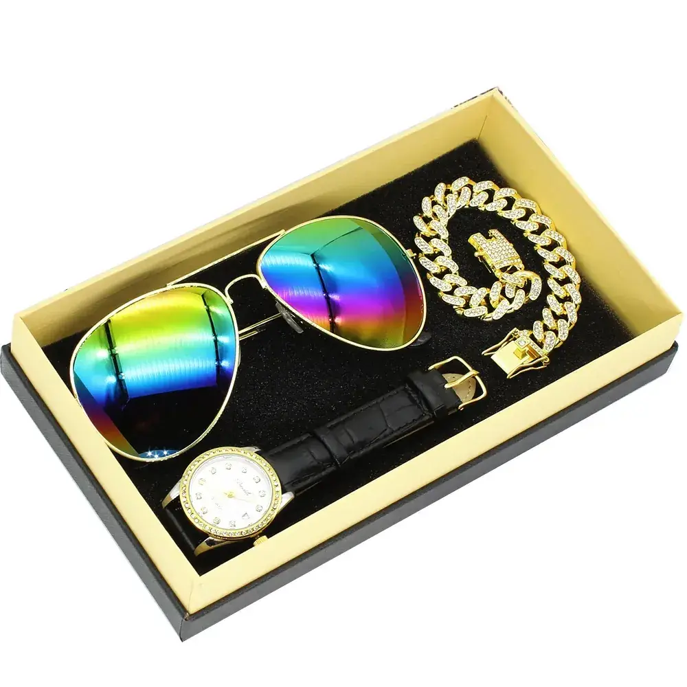 Diamond Gift Set for Women's High-End Watch & Sunglasses - Image 7