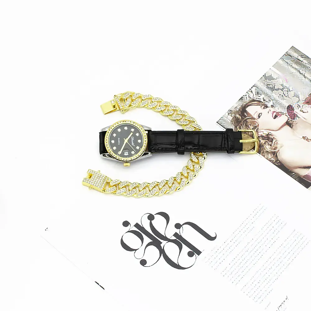 Diamond Gift Set for Women's High-End Watch & Sunglasses — feature 11
