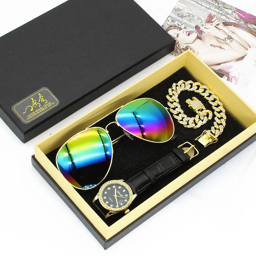 Diamond Gift Set for Women's High-End Watch & Sunglasses — feature 5