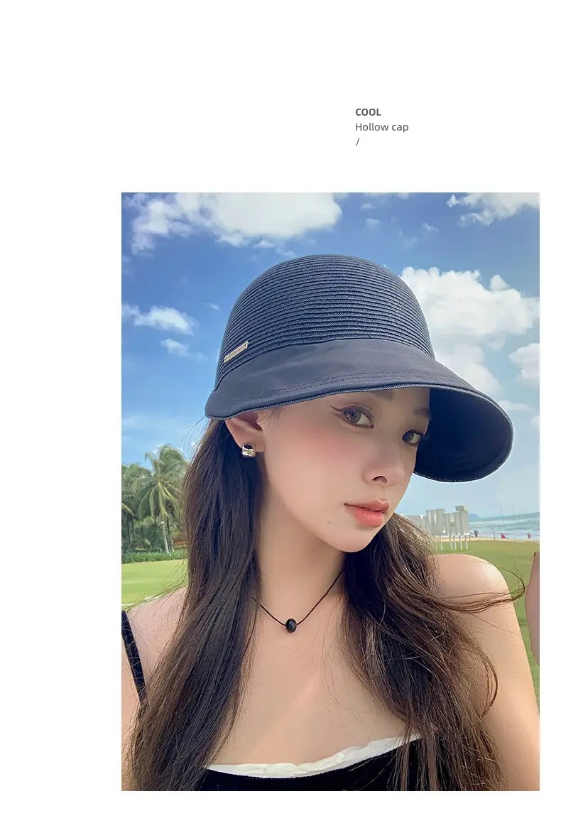 Women Straw Sun Hat UV Protective Beach Wear — feature 14