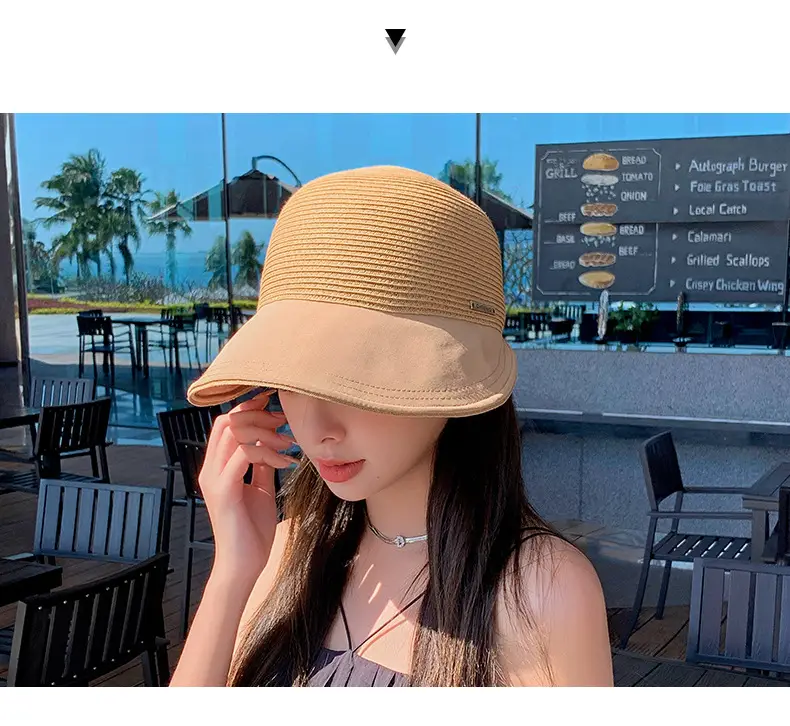 Women Straw Sun Hat UV Protective Beach Wear — feature 16