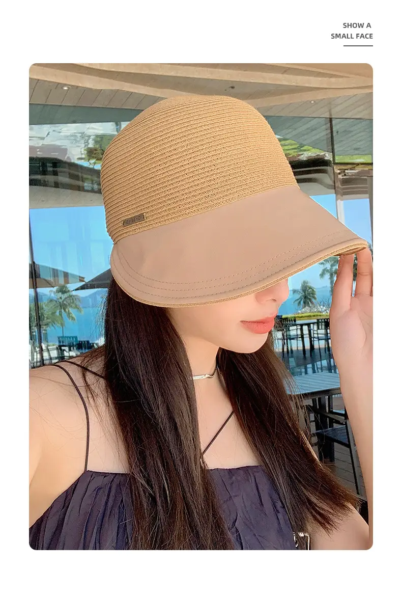 Women Straw Sun Hat UV Protective Beach Wear — feature 17