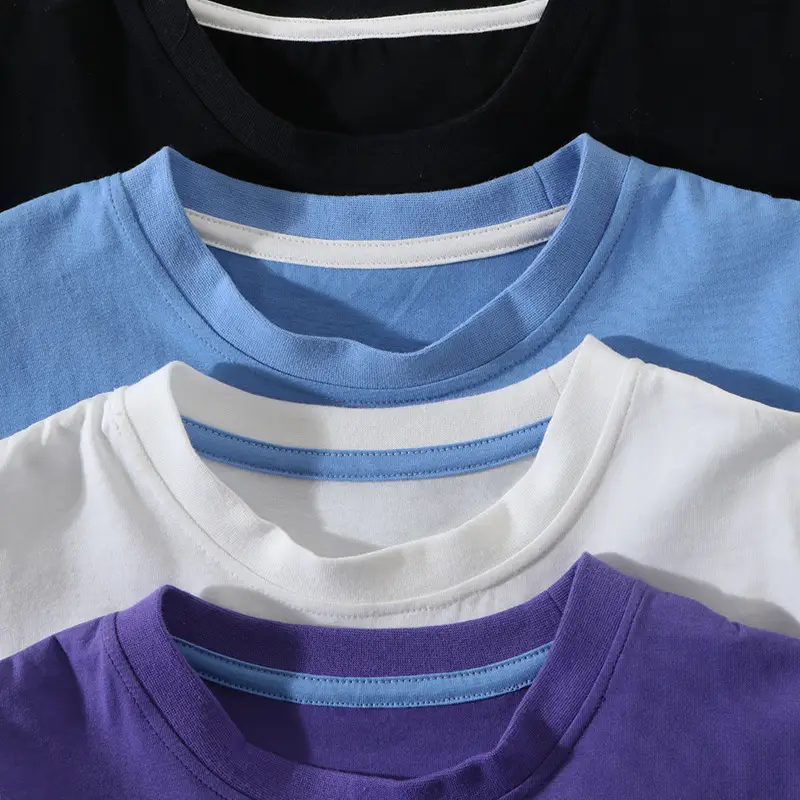 Children's Blue & Purple Robot Print T-Shirts Cotton Summer Wear - Image 6
