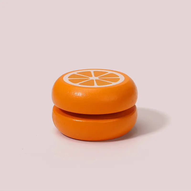 Wooden Yo-Yo 8090 Classic Nostalgic Yo-Yo Toy for Young Kidsren Cartoon Night Market Stall Supply Wholesale