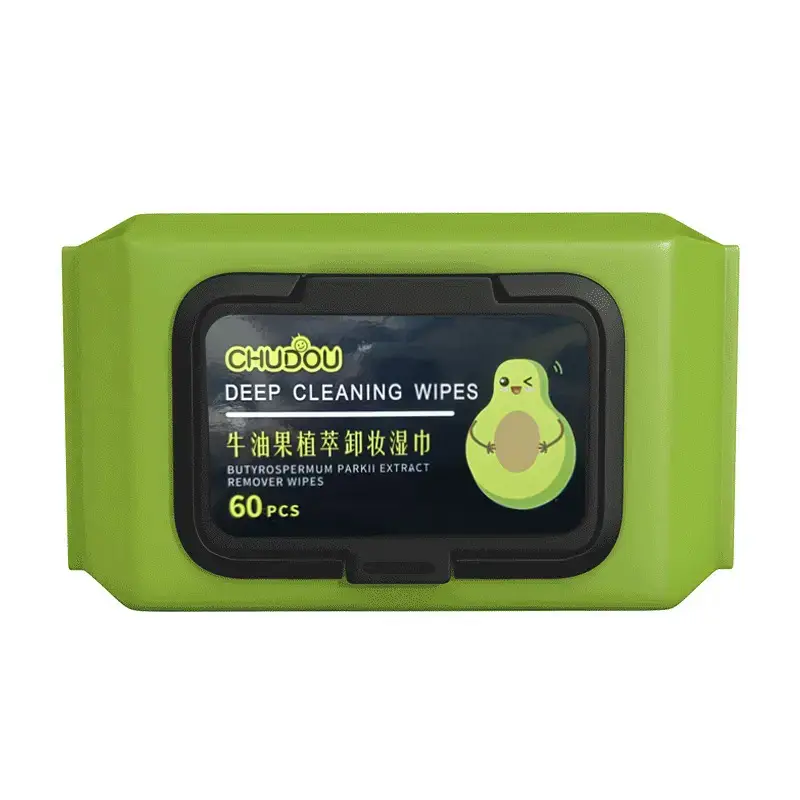 Avocado Extract Makeup Remover Wipes 50pcs - Image 6