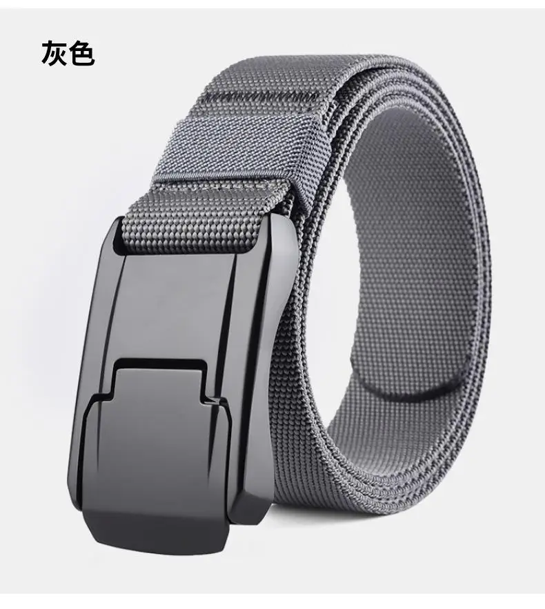 Men's Green Mesh Tactical Belt with Zinc Alloy Buckle โ feature 10
