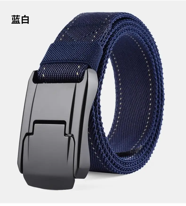 Men's Green Mesh Tactical Belt with Zinc Alloy Buckle โ feature 8
