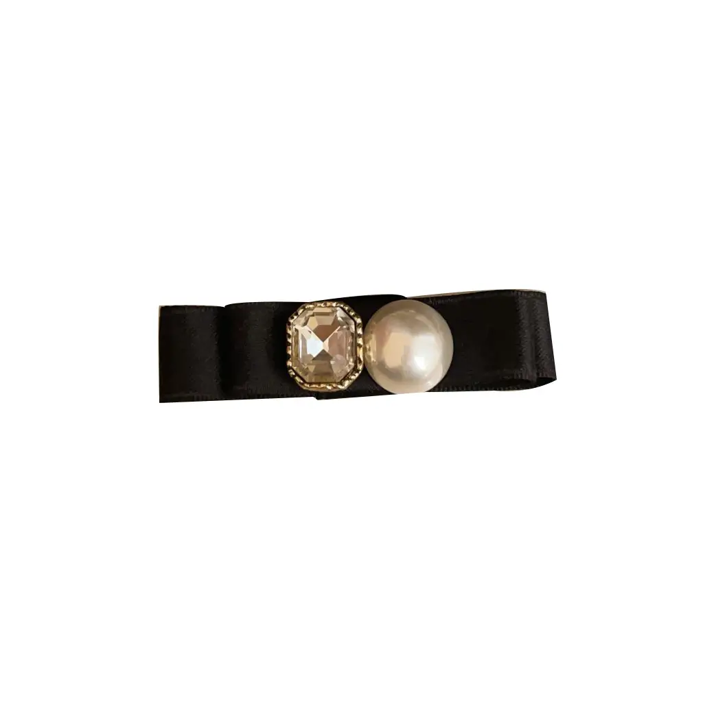 Elegant Double-Layer Hairpin with Rhinestone & Pearl - Image 6
