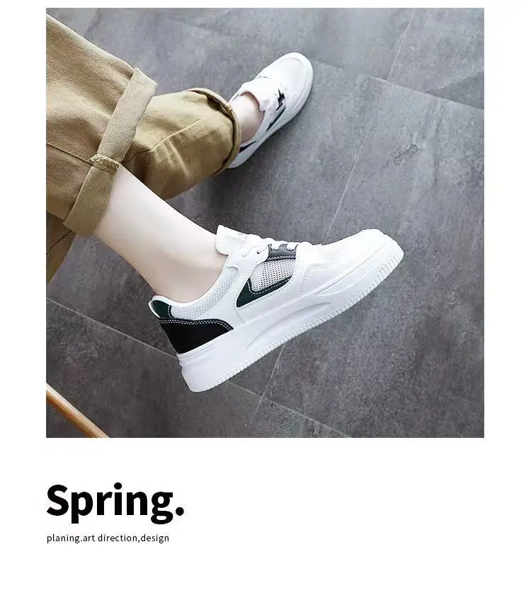 Women's White Leather Casual Sneakers 2023 — feature 10