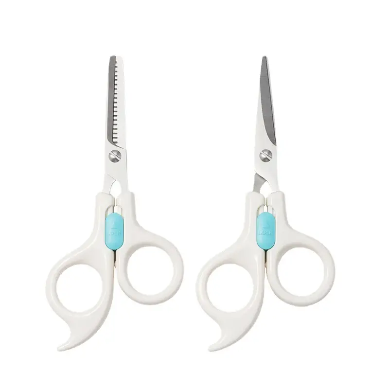 Rushan Baby Hair Scissors for Kids Hair Cutting
