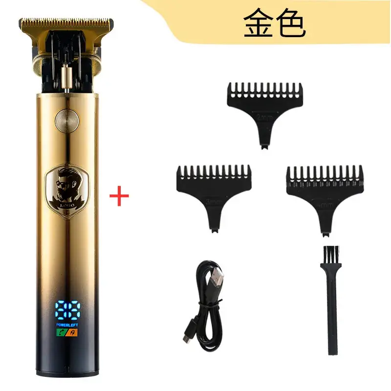 Electric Clipper for Men with Retro Oil Head & Rechargeable Carabiner