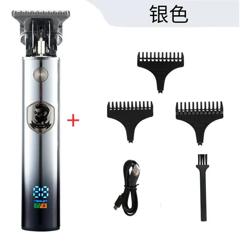 Electric Clipper for Men with Retro Oil Head & Rechargeable Carabiner