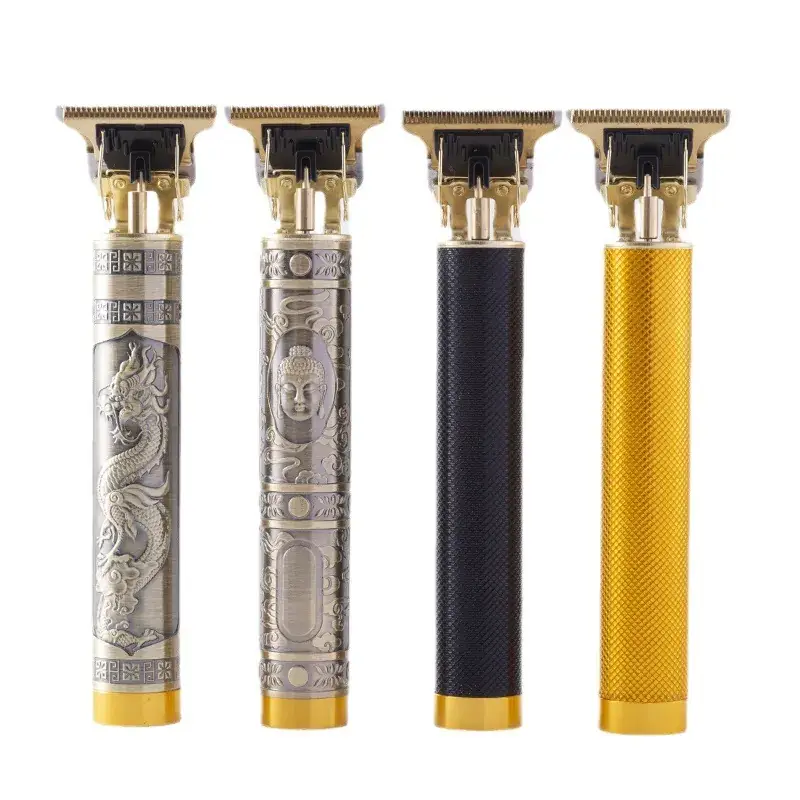 Electric Clipper for Men with Retro Oil Head & Rechargeable Carabiner