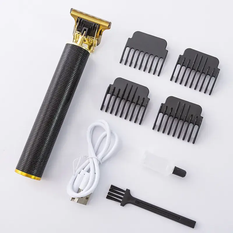 Electric Clipper for Men with Retro Oil Head & Rechargeable Carabiner