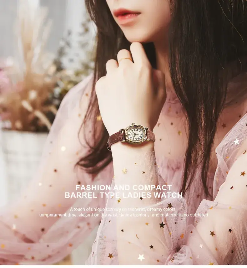 Women's Platinum Watch with Crystal Dial & Quartz Band — feature 4