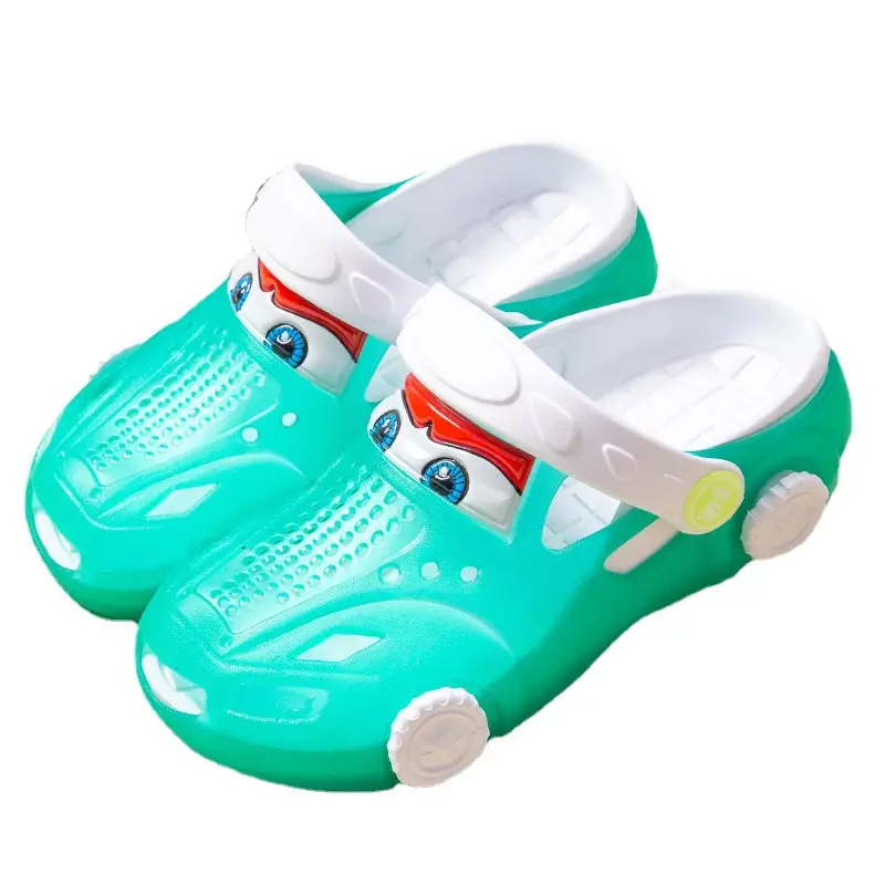 Cute Cartoon Baby Slippers Pink Anti-Slip Soft Bottom
