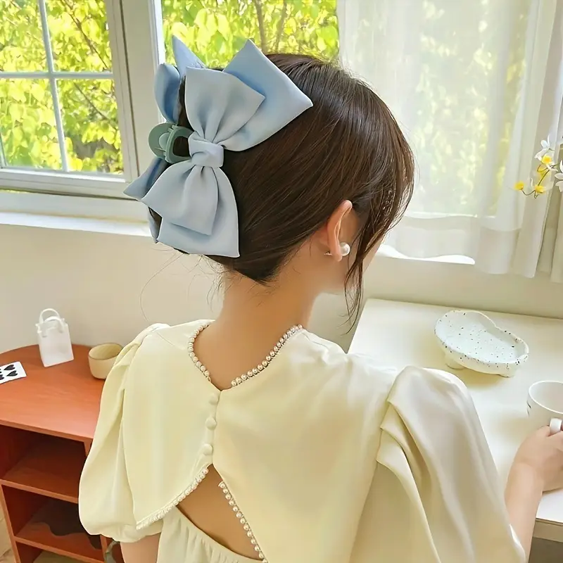 Super Fairy Big Bow Princess Hair Clip for Women — feature 13