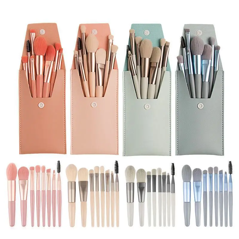 8 Piece Mini Makeup Brush Set for Beginners — feature 10