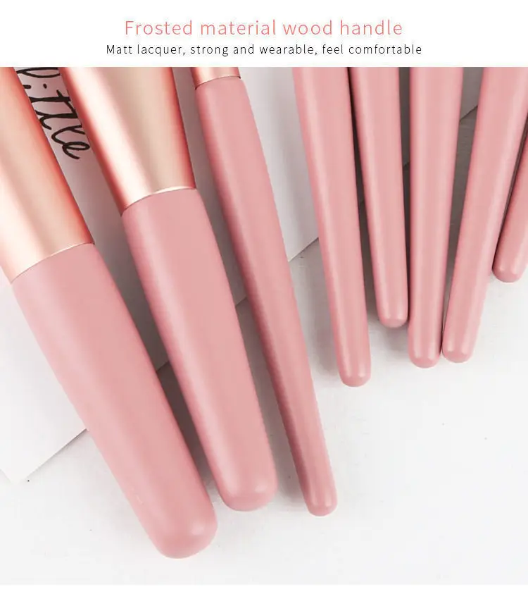 8 Piece Mini Makeup Brush Set for Beginners — feature 12