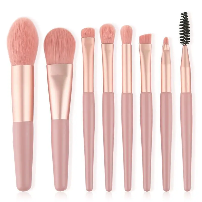 8 Piece Mini Makeup Brush Set for Beginners — feature 16