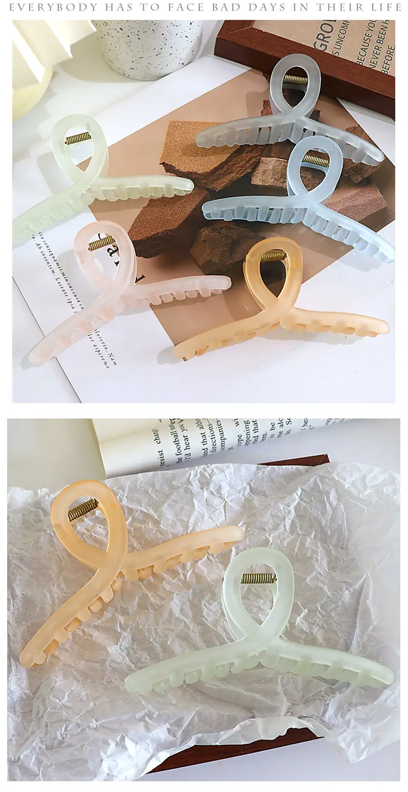 Jelly Shark Hair Clips 13cm Multi-Color Large Female — feature 3