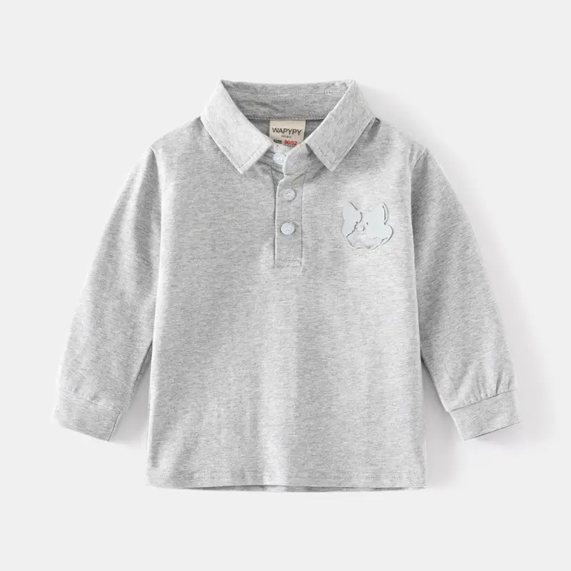 White Boys Polo T-Shirt 2023 New Dropshipping - Image 3