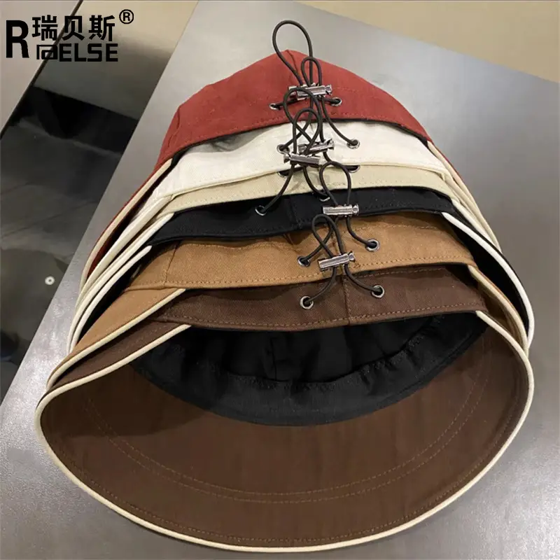 Japanese Elasticated Sun Hat for Kids White Spring Autumn