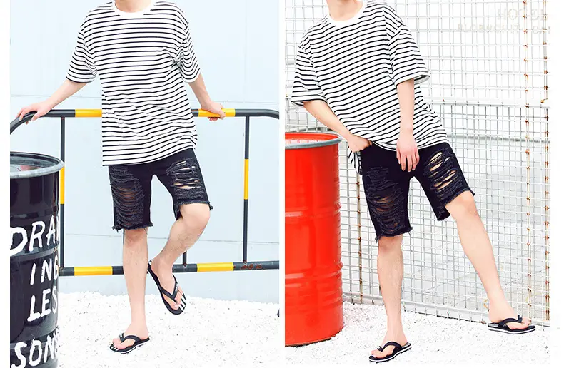 Men's Black Flip Flops Summer Casual Sandals — feature 16