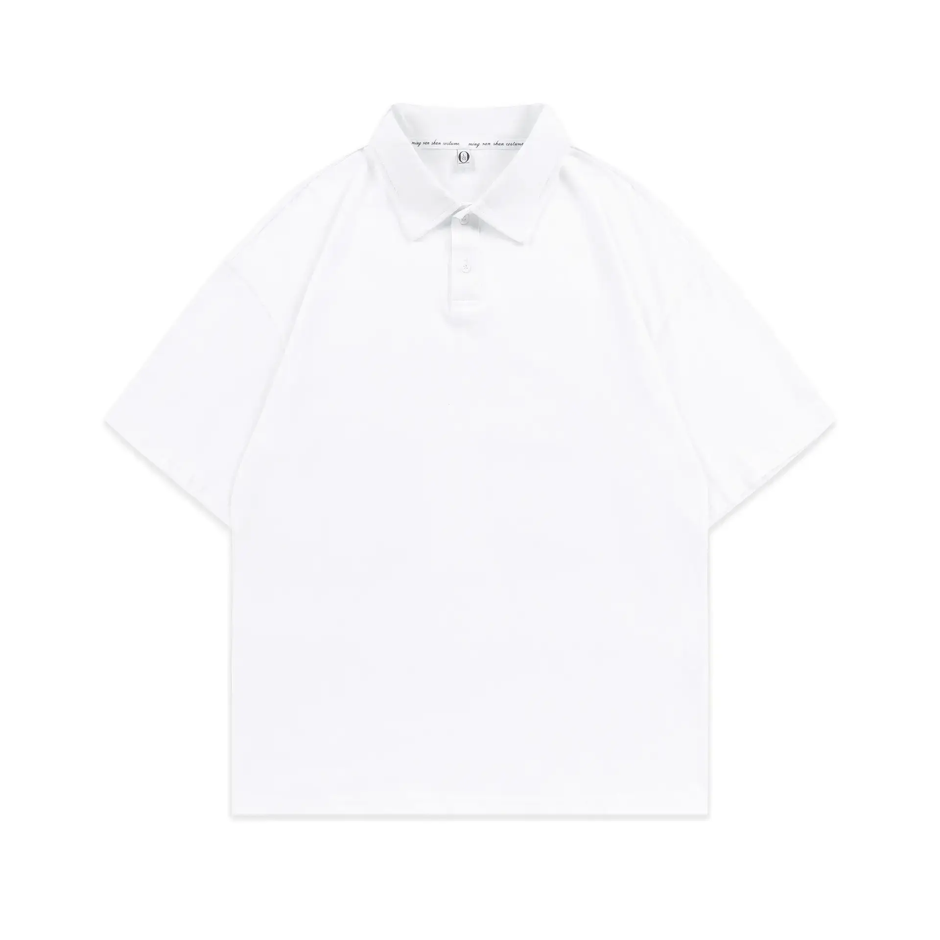 Men's Brown Pure Cotton Polo Shirt Loose Fit